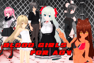 BLOOD Girls for ADVのゲーム画面「６人の美女選手が貴方を待つ！」