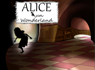Alice run wonderlandのゲーム画面「タイトルシーン。」