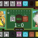 試合中の画面