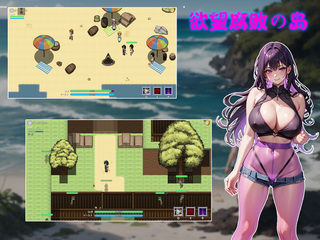 欲望腐敗の島（体験版）のゲーム画面「2.複数のモンスターと2つの隠しモンスターがいて、モンスターを撃ち殺して武器、装備、経験、金貨を獲得する」