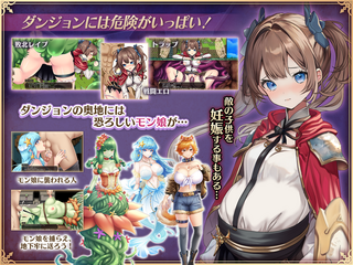 少女騎士リーリエの姫様救出物語　体験版のゲーム画面「」