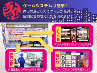 デリヘル呼んだら同僚だったのでリピしまくった（体験版）のゲーム画面「」