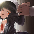 「清楚なメイドさんを後ろから……」のイメージ