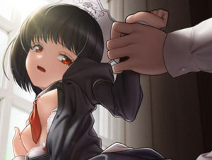 「清楚なメイドさんを後ろから……」のイメージ
