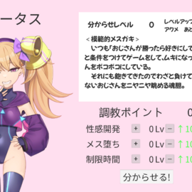 経験値を貯めたらステータスを強化して...