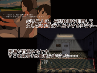 9つの部屋～母を助けて脱出せよ～（体験版）のゲーム画面「始まり」