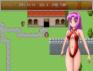 独裁勇者アミーン３　セクシーパンティナイトのゲーム画面「マップ画面」