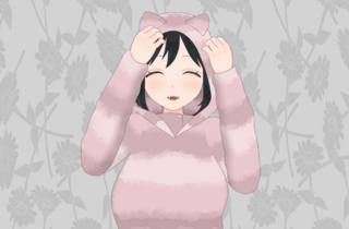 人喰いユリアちゃんは無垢である（体験版）のゲーム画面「パジャマをあげるとお気に入りに。」