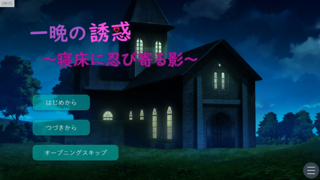一晩の誘惑 ～寝床に忍び寄る影～（体験版）のゲーム画面「」