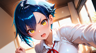 Afterlight -First Glow-のゲーム画面「相沢真子」