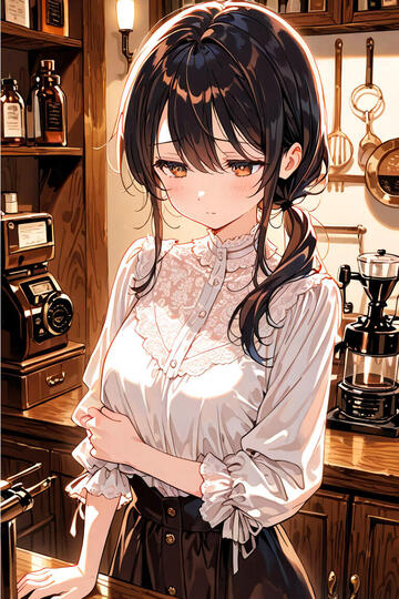 追加キャラクター:バリスタ少女