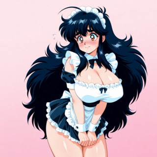 レトロチックなお姉さんと麻雀のゲーム画面「二周目以降のコスプレ版　こっちは5勝でクリア」