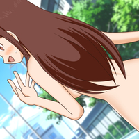 マジメなアイドルの全裸散歩番組