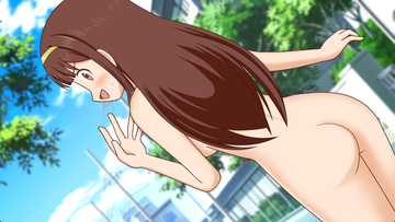マジメなアイドルの全裸散歩番組のイメージ