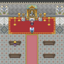 スタートする村の教会