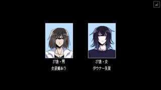 Sodomy&Roseのゲーム画面「2キャラのシナリオが読めます」