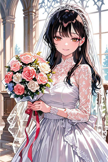 追加キャラクター:ウエディング少女