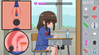 オレは椅子（体験版）のゲーム画面「二穴插入」