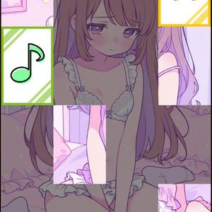 ゆめかわ脱衣神経衰弱のイメージ