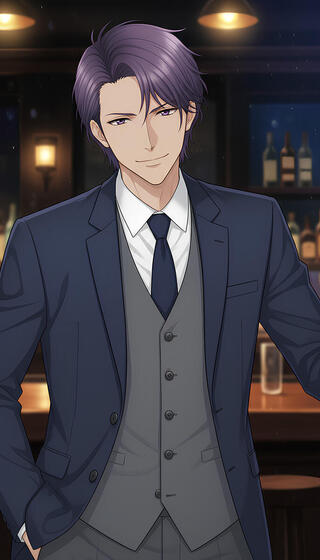 セカンド彼氏のゲーム画面「完璧ツン「鳳城 カイ」」