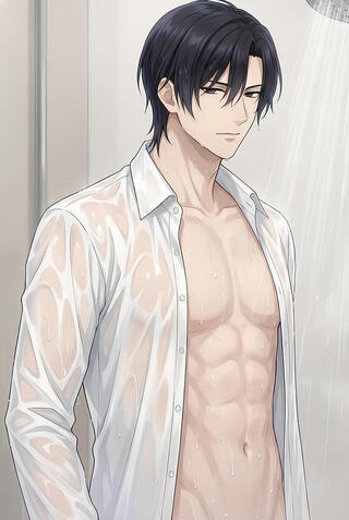 セカンド彼氏のゲーム画面「財閥の御曹司「九条 怜」」