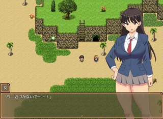 孕ませないと出られない島のゲーム画面「ゲーム画面」