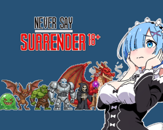 防衛少女は屈しない！～Never Say Surrender～ 18+のゲーム画面「タイトル画像」