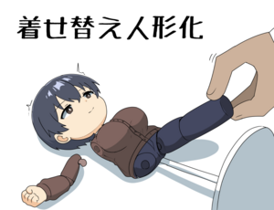 着せ替え人形化のイメージ
