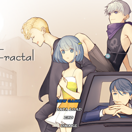 フラクタルタイトル画面