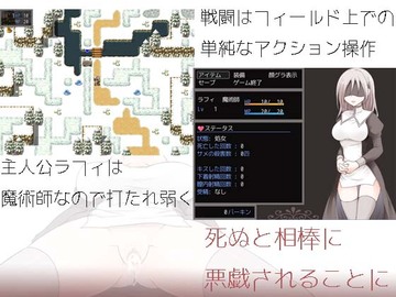 マップ上で戦う簡易アクションシステム