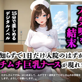 病室にムチムチ巨乳ナースが現れて…