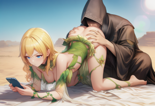 ゼノハント(体験版)のゲーム画面「アラウネ(2章)」