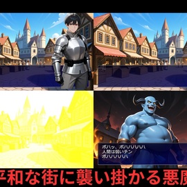 王道物語RPG（R18体験版）の画像-悪魔だー！