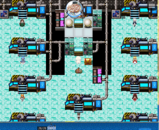 やる夫ウォーズのゲーム画面「!」