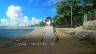 線香花火が消えるまで（体験版）のゲーム画面「■シナリオ」