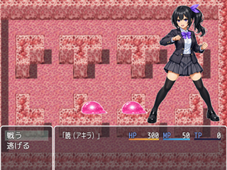 魔法少女 メタ・ウェアのゲーム画面「バトルシーンです。」