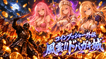 コインプッシャー外伝　風雲！ドパガキ城のイメージ