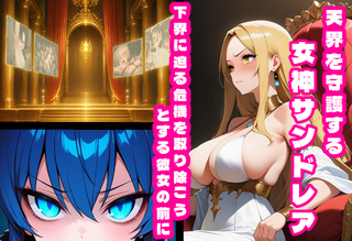 女神様が小さな淫魔にウジャウジャ犯される日（体験版）のゲーム画面「あらすじ」